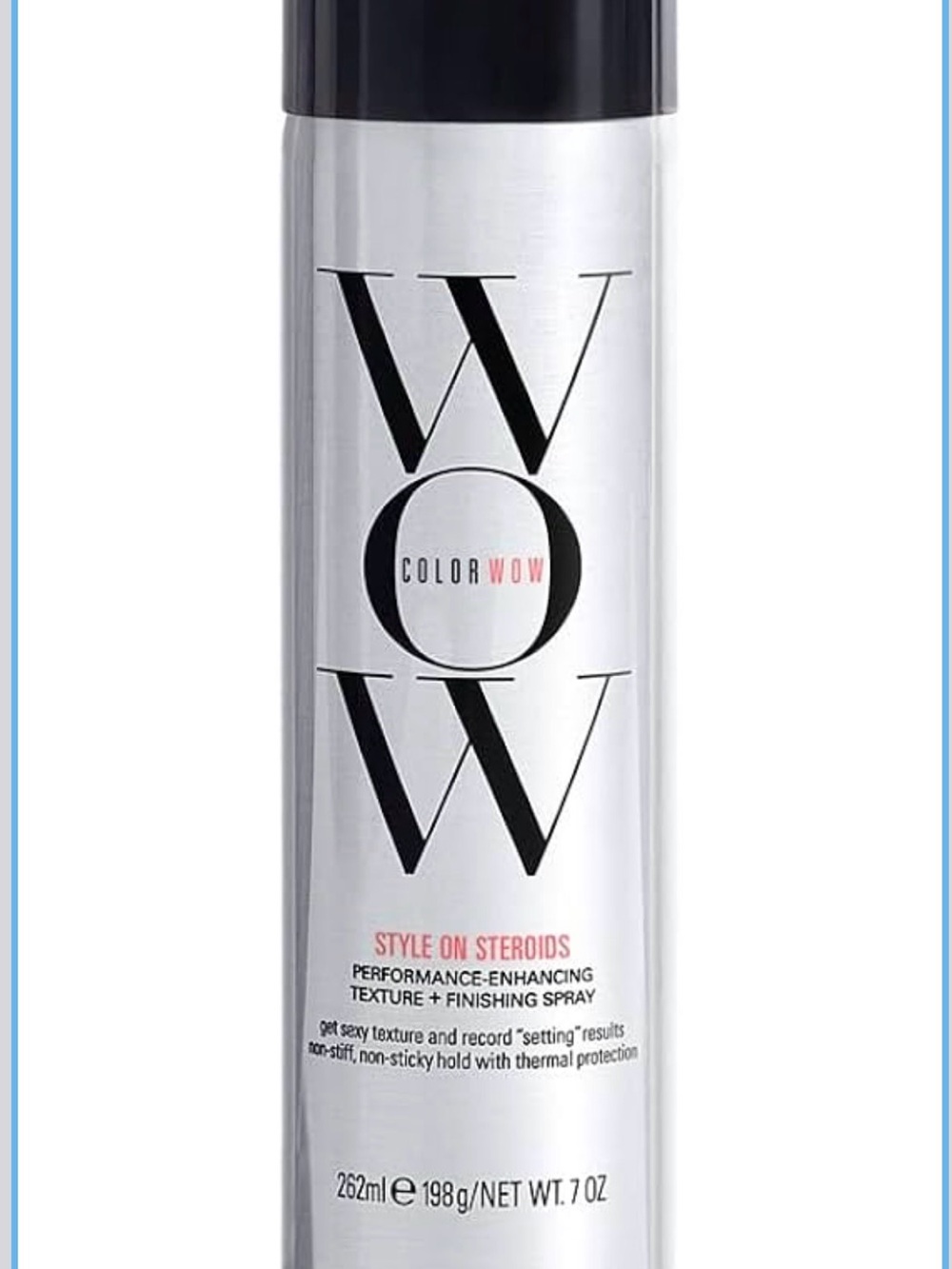 Color Wow Style On Steroids Texture & Finishing Spray - Silver/Black